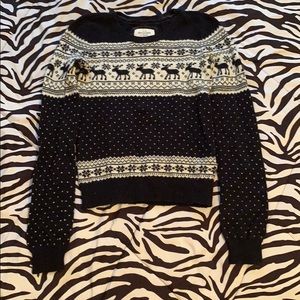 Abercrombie Reindeer Sweater